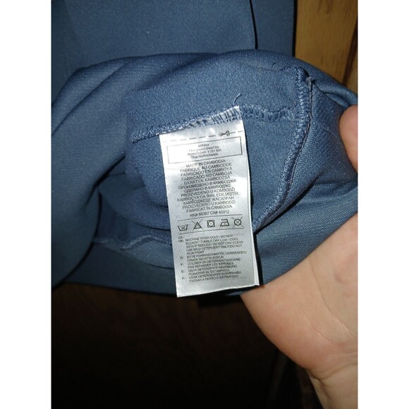 Adidas 3 Stripes Hoodie Mens Size Large Gray With Camo Activewear Drawstrings - Picture 4 of 16